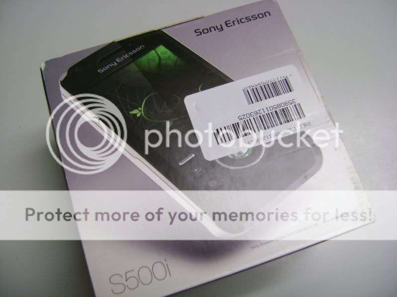 Sony Ericsson S500 R1 RESERVE