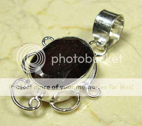 Quartz Sterling Silver Pendant