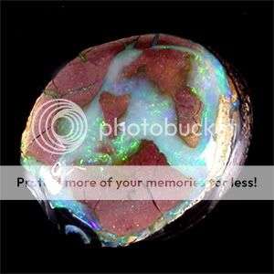 5.37CT.RARE! MULTI IRIDESCENCE RIDGE BOULDER AUS OPAL