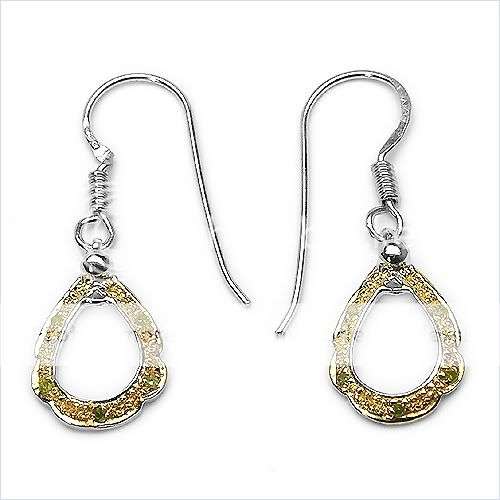 0.09ctw Diamond 2.00g Rhodium Plated Silver Earrings