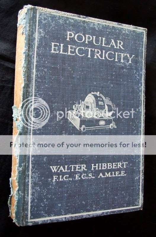 Vintage Popular Electricity 1909! By Walter Hibbert.