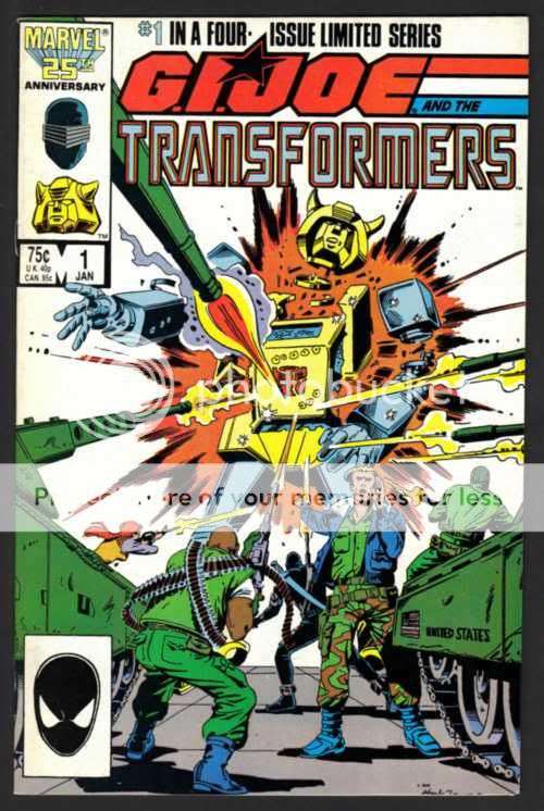 GI Joe and the Transformers (1987) #1 VF - Marvel