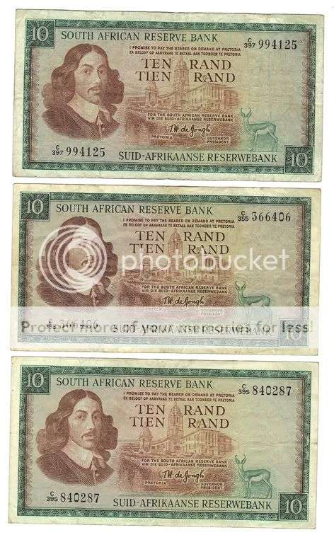 *** 3x de Jongh R10 *** lot 2***