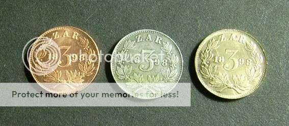 Sammy Marks Tickey replicas (Brass and Copper) + 1898 Fantasy Pattern