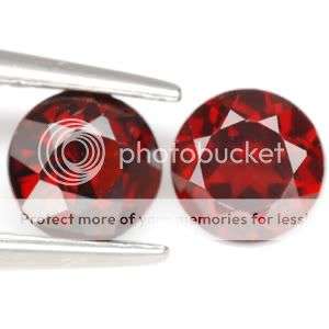 AAA ***1.45 Cts.**(2 Pcs)** Dazzling Natural Rich Red Mozambique Garnet Gemstone Pair