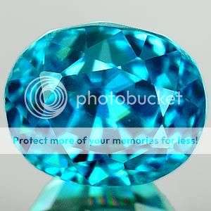 ***1.90 Ct. Twinkling Flawless Natural Blue Cambodian  Zircon Gemstone - SEE ALL MY NEW ITEMS