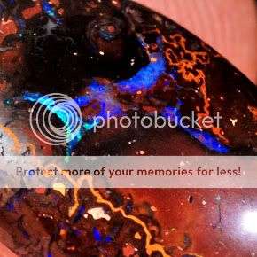 STUNNING!!! 13.58Cts.SPARKLING MULTI-COLOUR Genuine Boulder OPAL (Australia)