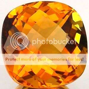 AAA 24.40 CT. ASTONISHING TOP MADEIRA ORANGE BRAZIL CITRINE  - Exact Photos!