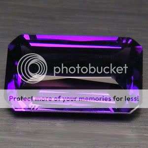 AAA 19.00CT.PERFECT~OCTAGON CUT PURPLE BRAZIL AMETHYST GEMSTONE  - EXACT PHOTOGRAPHS