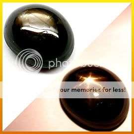 STAR SAPPHIRE ** 5.57Cts** Perfect  Natural Golden Black 6 Ray Star Sapphire - See All my new items!