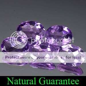 AAA ***4.64Ct.**(5 Pieces)*** Beautiful Natural Purple Amethyst Gemstone Lot  - Exact Photos!