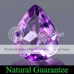 Stunning! 1.88 Ct. Calibrate Size Pear Natural Purple Amethyst