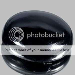 AAA 13.75Ct. Delightful Natural Black Oval Spinel Cabochon Gemstone - SHIPPED FROM WITHIN SA!!!