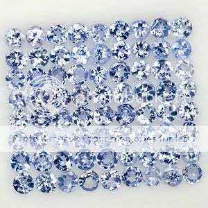 *75* PIECES***5.04Cts***2.40/2.60mm Violet Blue Tanzanite Rounds LOT! - Winner Receives all 75 Pcs