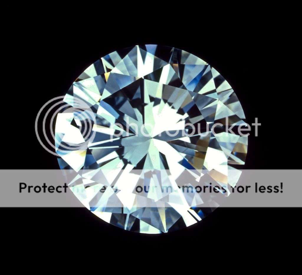 FLAWLESS 2.30CTS (1pc) Round brilliant Cut 7mm Diamond simulant - FINEST DIAMOND SIMULATE