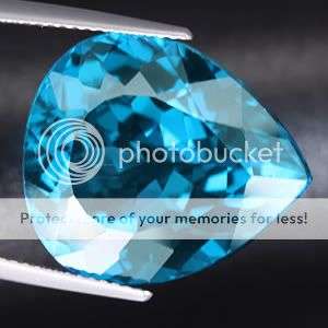 23.05 CT. PRECIOUS TOP LONDON BLUE TOPAZ BRAZIL AAA - Exact Photos!