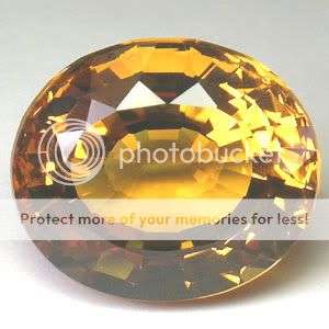 16.50ct. NICE YELLOW GOLD CITRINE OVAL GEMSTONE