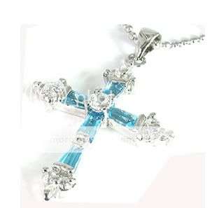 Beautiful Aquamarine 18kgp necklace