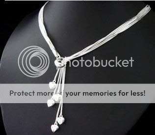 STERLING SILVER HEART NECKLACE