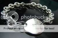 925 STERLING SILVER TAG BRACELET