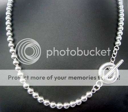 STUNNING 925 Sterling Silver ball chain with lobster clasp