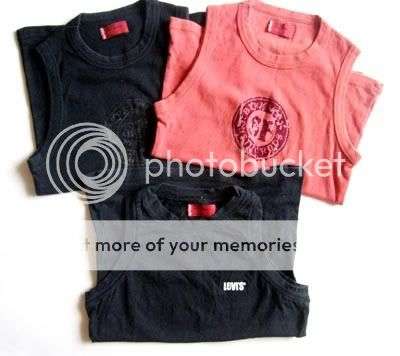 Three Casual Levi's Vests