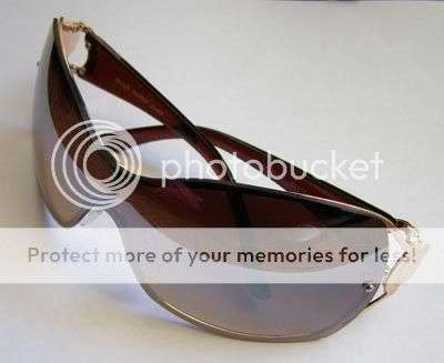 Stylish Gold Sunglasses