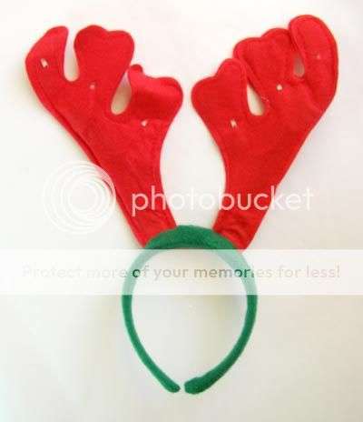 Great For Christmas! Musical Reindeer Horns With Flashing Lights!!