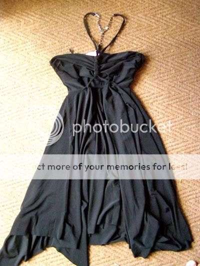 Stunning Black Cocktail dress with diamante detail