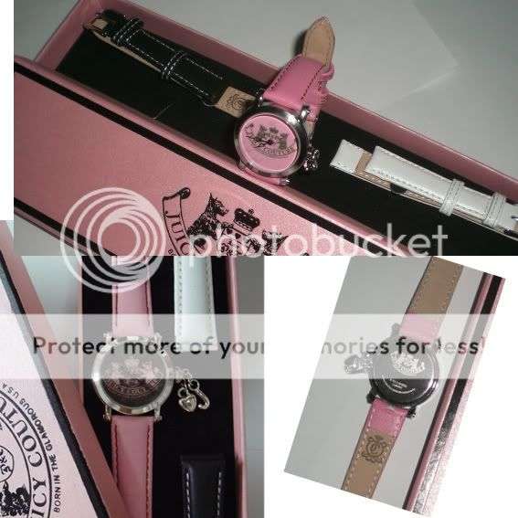 JUICY COUTURE  3 strap watch