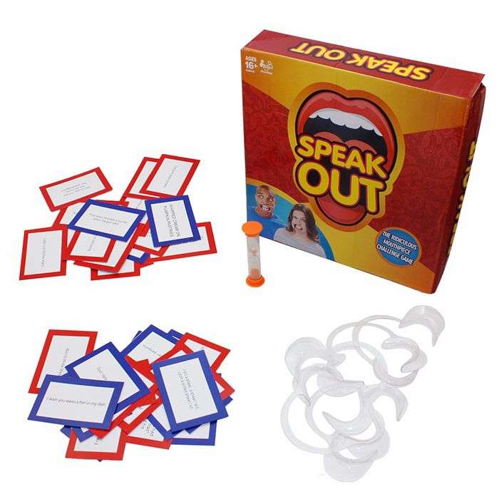 SPEAK OUT Party Card Game