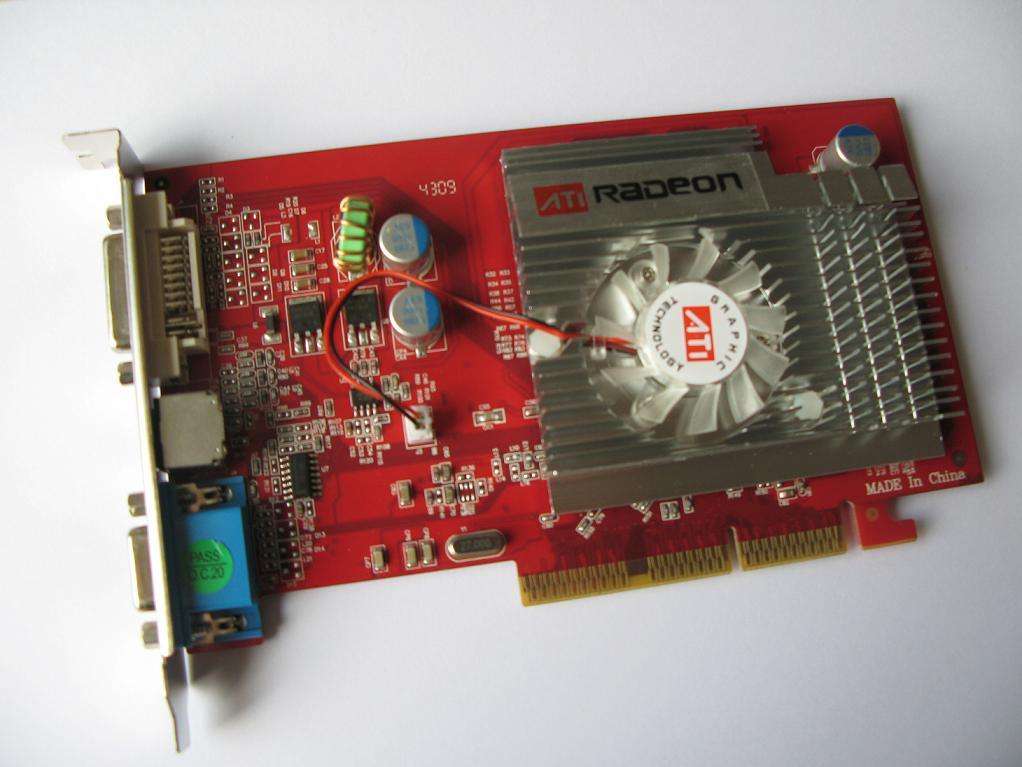 Brand New # ATI Radeon 9550  Graphics Card  # 256MB # Fengye # InStock #