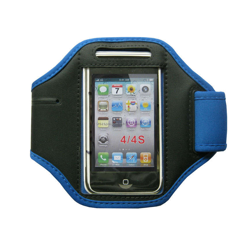 ** Sports Armband Case / Cover for iPhone 3 and 4 - BLUE **