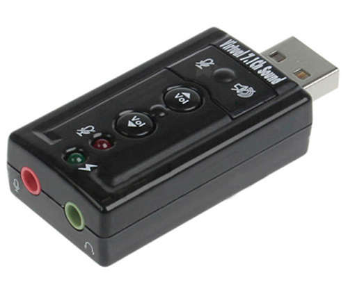 Brand New # Desktop & Laptop External USB Sound Card Adapter 7.1 Channel  # InStock #