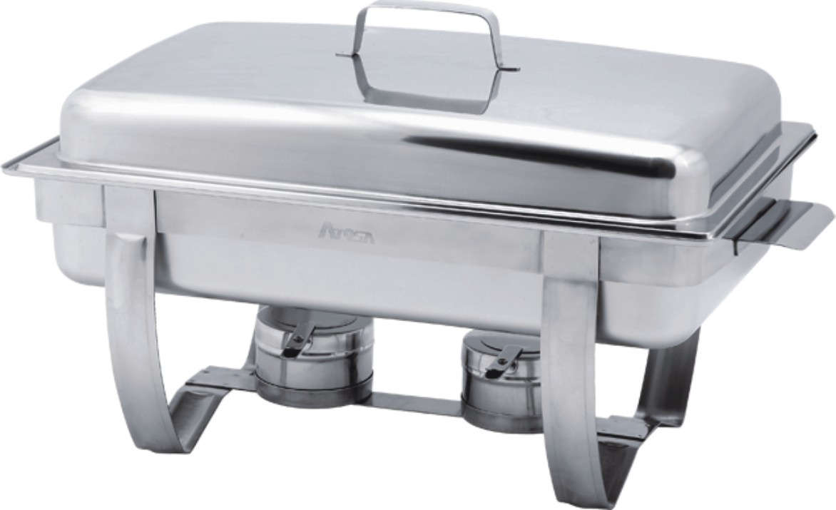 ***R450*** [ Brand New Stainless Steel ] [ 9 Liter Chafing Dish ] [ 2 Burners ] [ Warm & Healthy ]