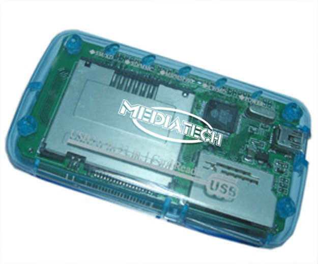 Brand New # Usb 2.0 Memory card Reader Device # Lowest Price # CF / SD / Micro SD / Mini SD Reader #