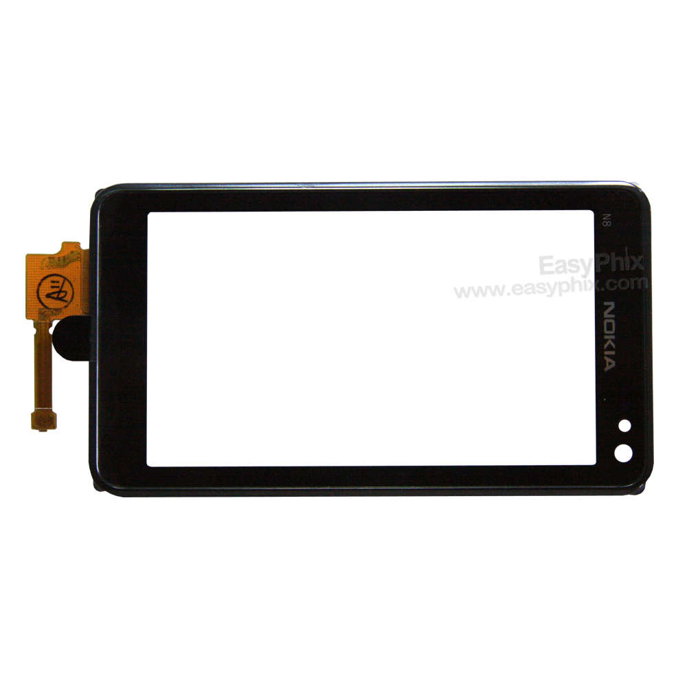 Nokia N8 Touch screen digitizer with frame