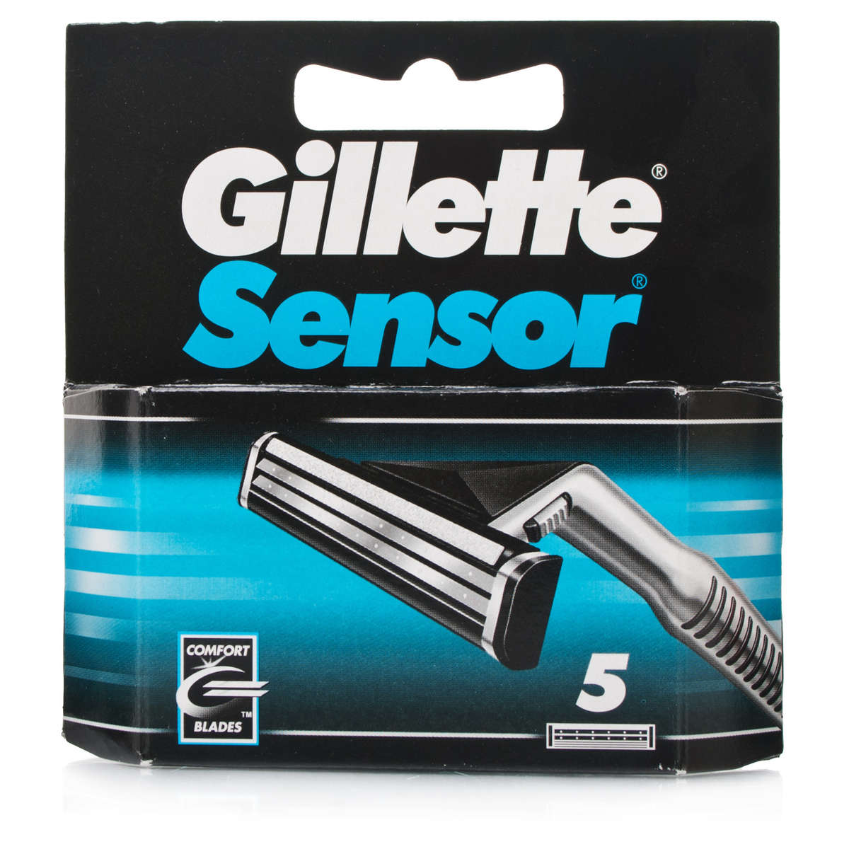 Gillette Sensor Razor Blades x5 per pack - 3 packs available (15 blades!)