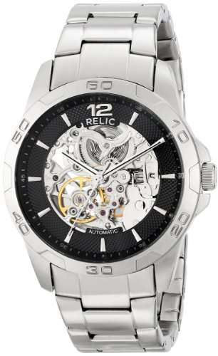 Relic Men's ZR12013 Automatic Silvertone Watch