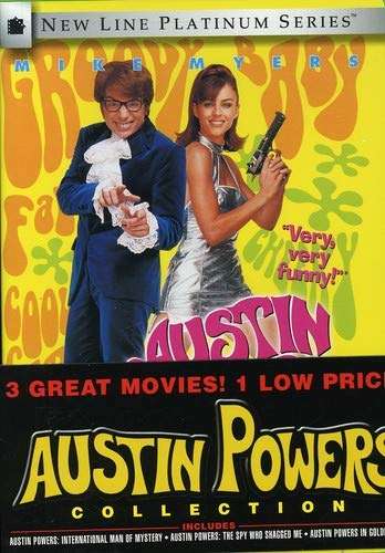 Austin Powers 3-disc Collection  zone 1 DVD