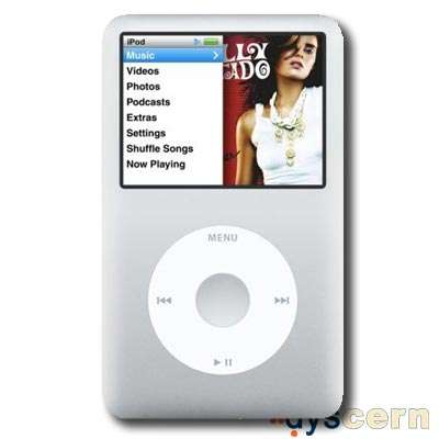 Silver Apple iPod Classic 80GB (6G) MP3 Player - 80 GB