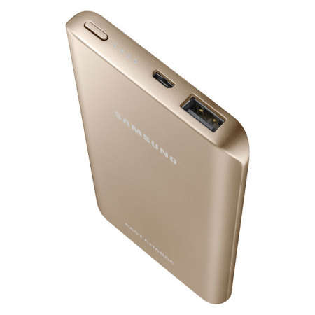 Samsung Portable 5,200mAh Fast Charge Battery Pack - Gold | Brand New | Sealed ***IN STOCK***