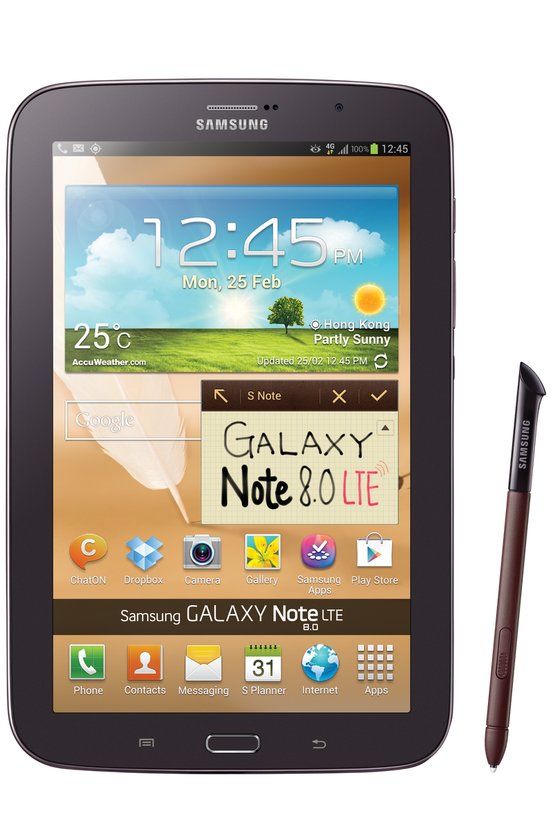 Samsung GALAXY NOTE 8.0 (Wi-fi, 16GB, Brown Black)