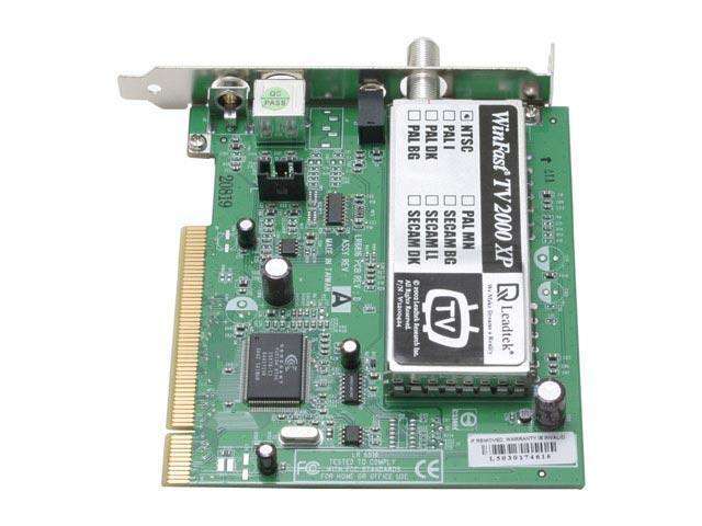 Leadtek WinFast TV2000 XP RM TV Tuner/Capture Card