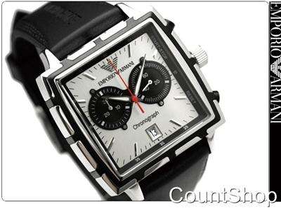 Emporio Armani AR0593 Classic Chronograph Watch | NEW