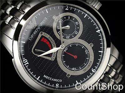 Armani Meccanico Men's Classic Series Watch AR4605 | NEW