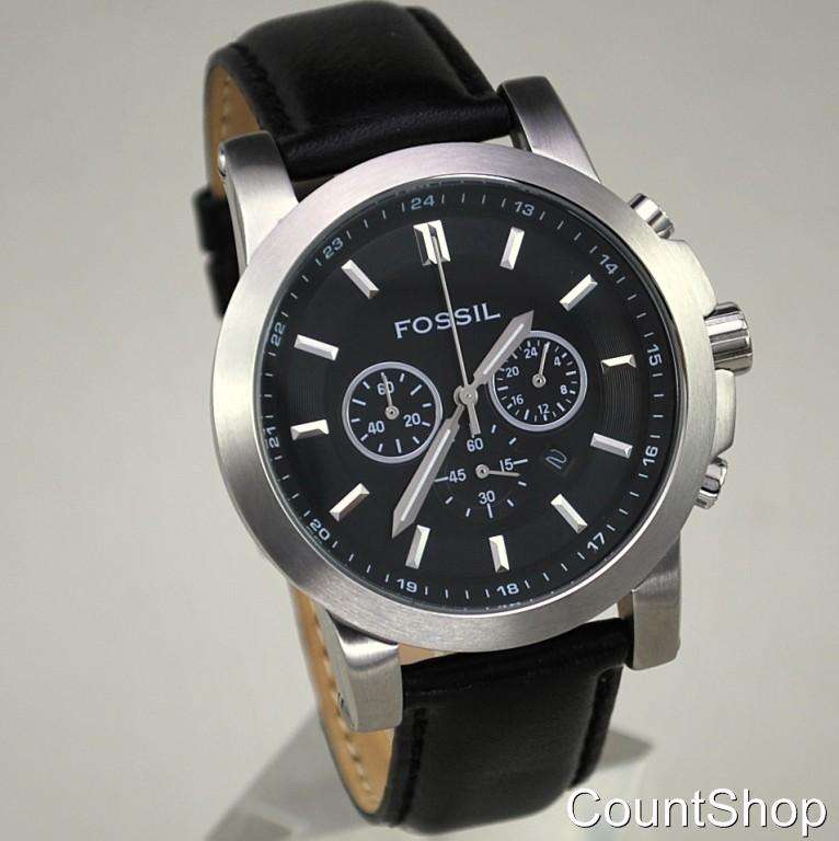 Fossil Men's Chronograph Black-Dial Watch FS4247 | NEW
