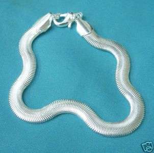 925 Silver 6MM Herringbone Bracelet