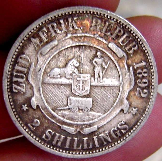 RARE 1892 TWO SHILLING COIN STUNNING DETAILS!
