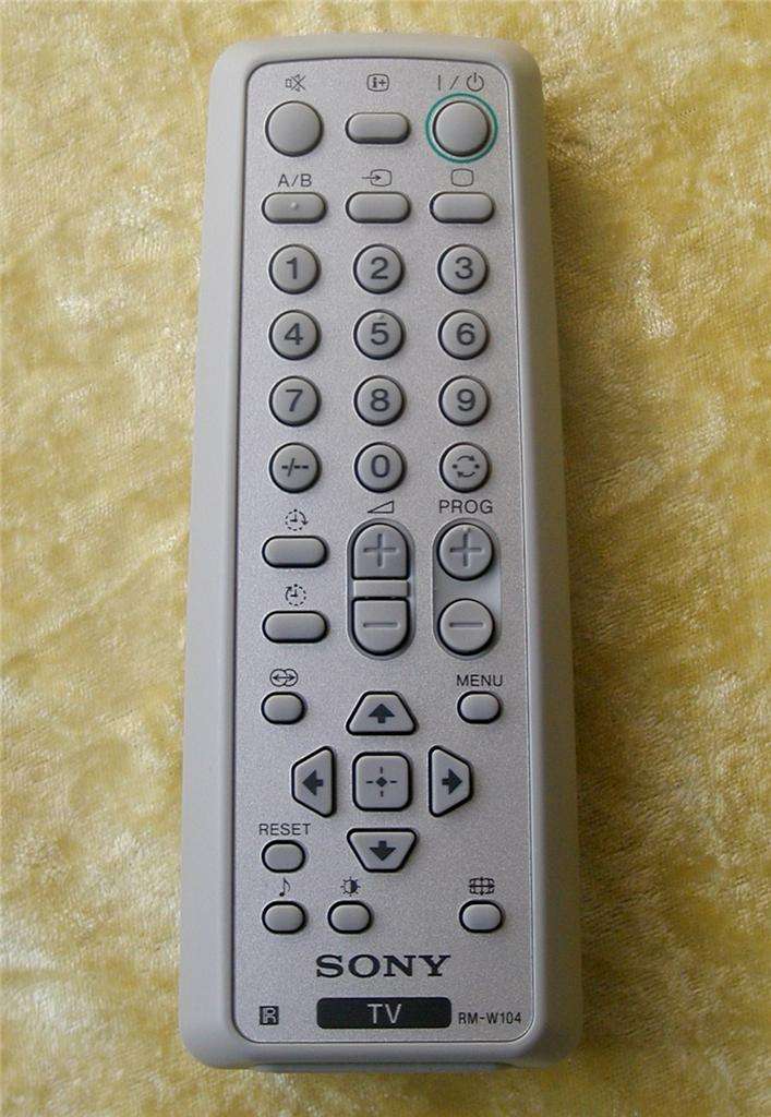 SONY TV RM-W104 Remote